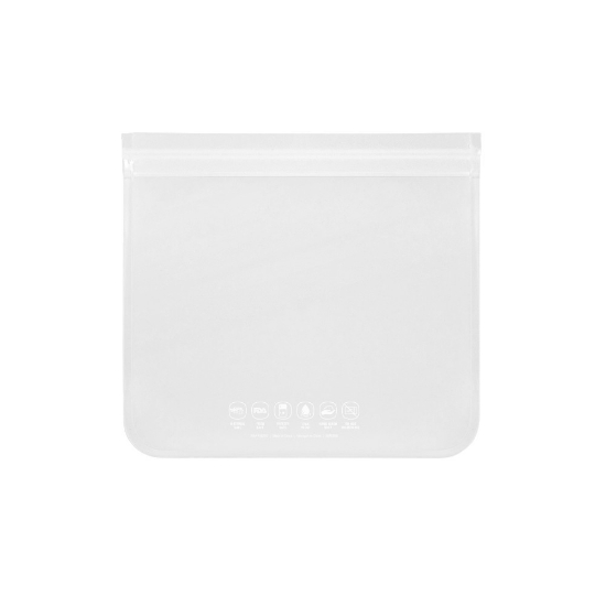 Import Medium Reusable Resealable Frosted Vinyl Storage Bag - B_B