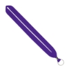IMPORT Rush 1" Polyester Lanyard with Silver Crimp & Split-Ring - Purple