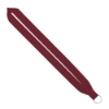 IMPORT Rush 1" Polyester Lanyard with Sewn Silver Split-Ring - Burgundy