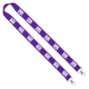 IMPORT Rush 1" Polyester 2-Ended Lanyard with Dual Sewn Silver Metal Split-Ring - IMB3_IMB3