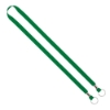 IMPORT Rush 1/2" Polyester 2-Ended Lanyard with Dual Silver Metal Crimp & Split-Ring - Grass Green
