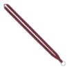 IMPORT Rush 1/2" Polyester Lanyard with Sewn Silver Metal Split-Ring - Burgundy