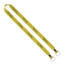 IMPORT Rush 3/4" Polyester 2-Ended Lanyard with Dual Silver Metal Crimp & Split-Ring - IMR2_IMR2