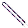 IMPORT Rush 5/8" Dye-Sublimated 2-Ended Lanyard with Dual Sewn Silver Metal Split-Ring - IMB1_IMB1