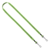 1/2" Cotton Double Swivel Hook Lanyard - Lime Green