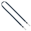 1/2" Cotton Double Swivel Hook Lanyard - Navy