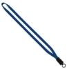 1/2" Cotton Lanyard with Plastic Snap-Buckle Release & O-Ring - Royal Blue