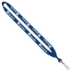 3/4" Cotton Lanyard with Metal Crimp & Split-Ring - MB2_MB2