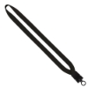 3/4" Neoprene Lanyard with Plastic Snap Buckle Release - Black