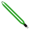 3/4" Neoprene Lanyard with Plastic Snap Buckle Release - Neon Green