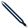 3/4" Neoprene Lanyard with Plastic Snap Buckle Release - Navy
