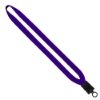 3/4" Neoprene Lanyard with Plastic Snap Buckle Release - Purple