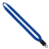 3/4" Neoprene Lanyard with Plastic Snap Buckle Release - Royal Blue