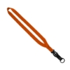 3/4" Smooth Nylon Slide Release Lanyard - Orange