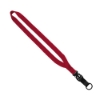 3/4" Smooth Nylon Slide Release Lanyard - Red