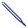 1/2" Polyester Lanyard with Non-Swivel Plastic Hook - Royal Blue