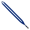 1/2" Polyester Lanyard with Plastic Swivel Snap Hook - Royal Blue