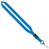 3/4" Polyester Lanyard with Slide Buckle Release & Swivel Snap Hook - Electric Blue