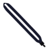 3/4" Polyester Lanyard with Non-Swivel Plastic Hook - Navy Blue