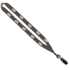 3/4" Dye-Sublimated Lanyard with Metal Crimp & Metal Split-Ring - MA3_MA3