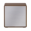 Orbit Wood Grain Mirror Light-Up Speaker - Natural