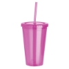 16 oz. Everyday Plastic Cup Tumbler - Pink