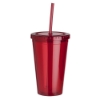 16 oz. Everyday Plastic Cup Tumbler - Red