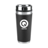 16 oz. Leatherette Tumbler - Black