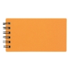 Mini business card jotter - Orange