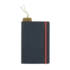 Recycled Bonded Leather Softcover Notebook - Red