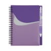 New Wave Pocket Buddy Notebook - Purple