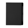 Soft Touch Notebook with Pen - Black