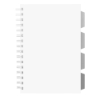Tabulator Notebook - White