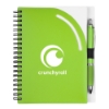 5" x 7" Curvy Top Journal set - Lime Green