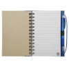 Recycled Color Spine Spiral Notebook - Blue