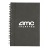Bergamo Soft-touch Spiral Notebook - Charcoal