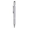 Spin-It Executive Metal Stylus Ballpoint Pen - Silver