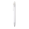 Eclipse Recycled Ballpoint with Transparent Plunger - White