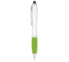 Curvaceous Stylus Ballpoint Pens - Lime Green