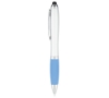 Curvaceous Stylus Ballpoint Pens - Carolina Blue
