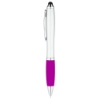 Curvaceous Stylus Ballpoint Pens - Magenta