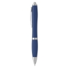Curvy Matte Ballpoint Pen - Navy Blue