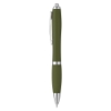 Curvy Matte Ballpoint Pen - Olive Green