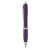 Curvy Matte Ballpoint Pen - Eggplant Purple