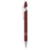 Athens Soft Touch Metal Ballpoint Pen - Merlot