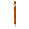 Athens Soft Touch Metal Ballpoint Pen - Orange