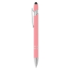 Athens Soft Touch Metal Ballpoint Pen - Pink