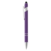 Athens Soft Touch Metal Ballpoint Pen - Purple