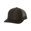Richardson 112 Trucker Snapback - Black