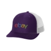 Richardson 112 Trucker Snapback - PL-WH_Purple _ White